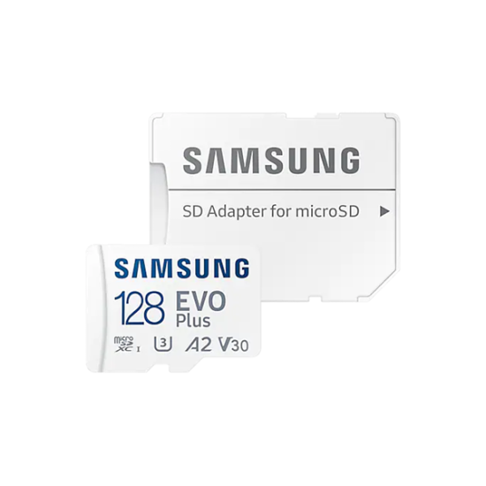 Samsung Evo Plus (2021) microSDXC 128GB Class 10 U3 V30 A2 UHS-I Samsung Evo Plus (2021) microSDXC 128GB Class 10 U3 V30 A2 UHS-I