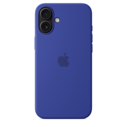 Apple iPhone 16 Plus Silicone Case with MagSafe Ultramarine