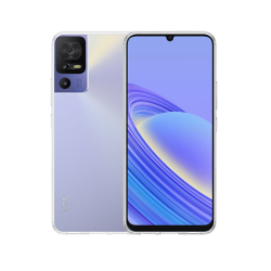 Vivid Set TPU Case + Tempered Glass TCL 40 SE Transparent