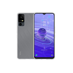 Vivid Set TPU Case + Tempered Glass TCL 40R 5G Transparent