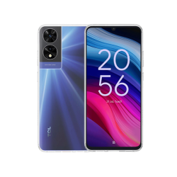 Vivid Set Gelly Case Transparent + Tempered Glass TCL 505