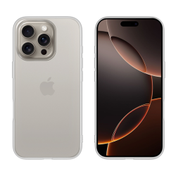 Vivid Set Gelly Case + Full Face Tempered Glass Apple iPhone 16 Pro Max Black