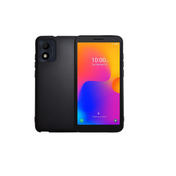 Vivid Set Silicone Matte Case + Tempered Glass Alcatel 1B 2022 Transparent