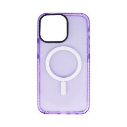 Vivid Magsafe Silicone Case Apple iPhone 14 Pro Max Purple