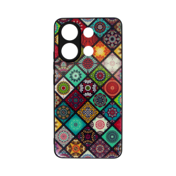 Vivid Ethnic Style Case Redmi Note 13 5G Red
