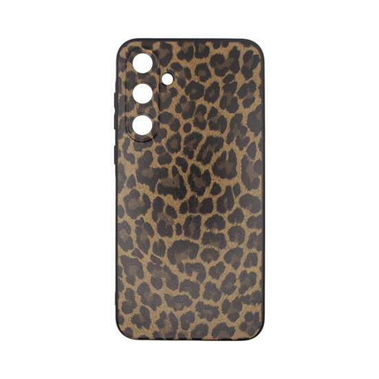 Vivid Silicone Case Samsung Galaxy A55 5G Leopard Yellow