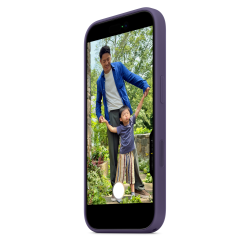 Apple iPhone 17 Silicone Case with MagSafe Purple Fog