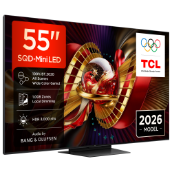 TCL 55C8L 4K Premium SQD-Mini LED TV (2026) TCL 55C8L 4K Premium SQD-Mini LED TV (2026)