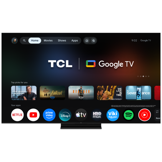 TCL 55C8L 4K Premium SQD-Mini LED TV (2026)