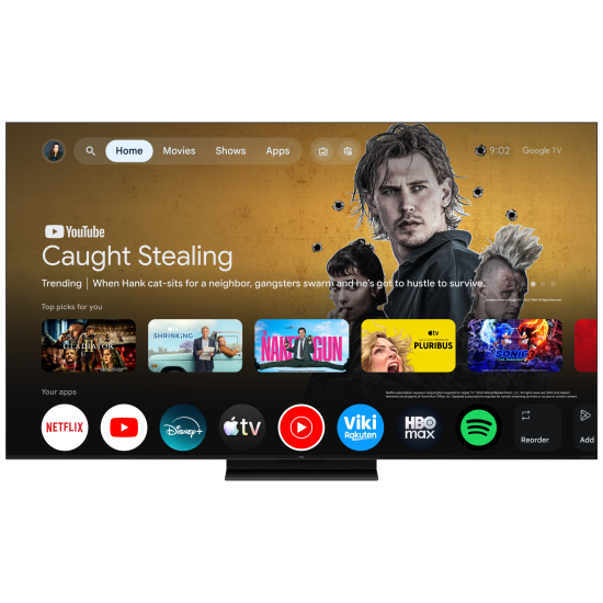 TCL 55C8L 4K Premium SQD-Mini LED TV (2026)