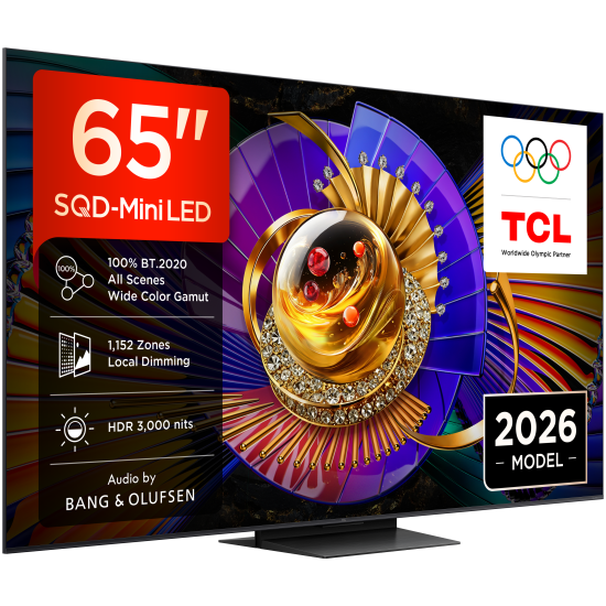 TCL 65C7L 4K Premium SQD-Mini LED TV (2026)