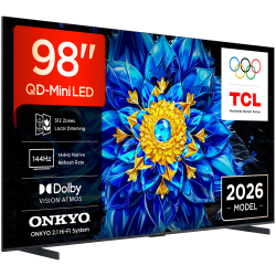 TCL 98P8L 4K  Premium QD-Mini LED TV (2026)