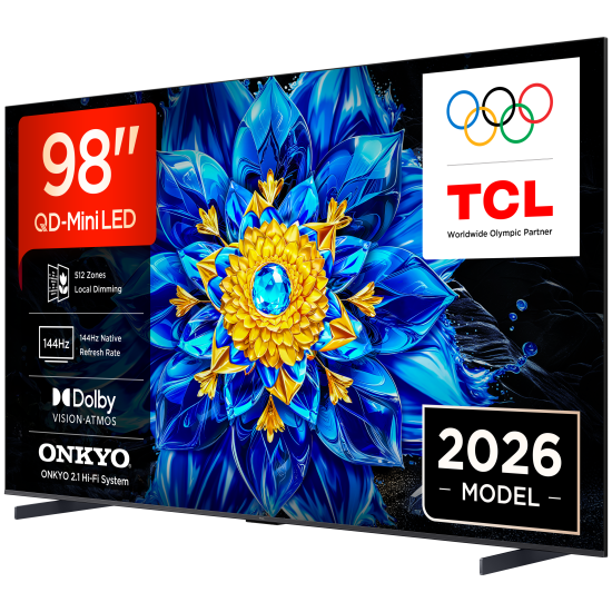 TCL 98P8L 4K  Premium QD-Mini LED TV (2026)