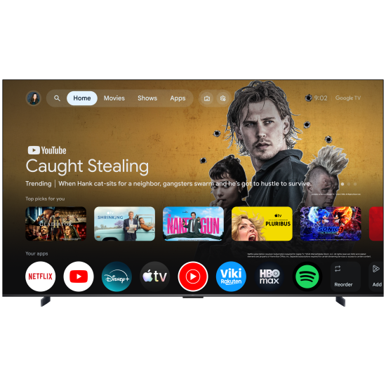 TCL 98P8L 4K  Premium QD-Mini LED TV (2026)