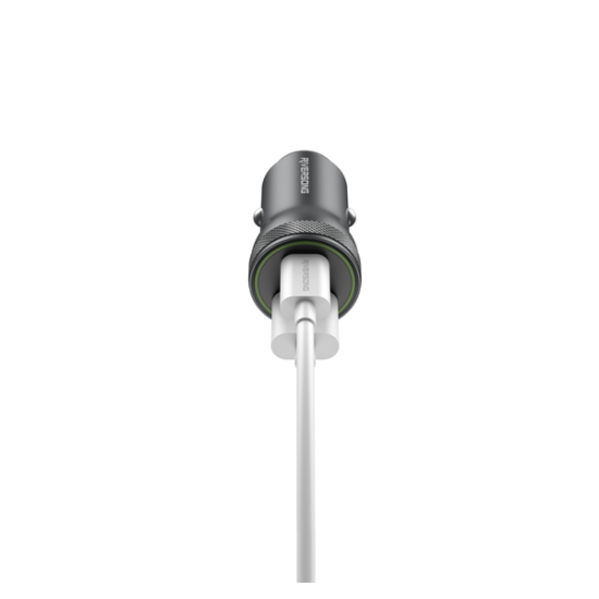 Riversong Car Charger 1xUSB/1xType-C PD 20W Safari S6 Gun Silver