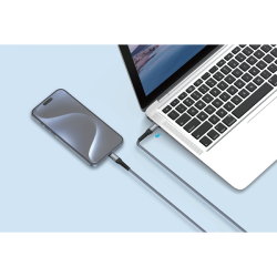 Riversong Cable Type-C to Lightning 27W Hercules C6 1.2m Gray Riversong Cable Type-C to Lightning 27W Hercules C6 1.2m Gray