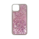 Vivid Liquid Glitter Case Apple iPhone 15 Pink