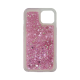 Vivid Liquid Glitter Case Apple iPhone 15 Pink