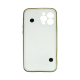 Vivid Silicone Case Pearl Chain Holder Apple iPhone 13 Pro Max White/Gold Vivid Silicone Case Pearl Chain Holder Apple iPhone 13 Pro Max White/Gold