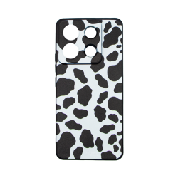 Vivid Silicone Case Xiaomi Redmi Note 13 Pro/Poco X6 5G Leopard Black