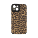 Vivid Silicone Case Apple iPhone 15 Leopard Yellow