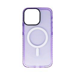 Vivid Magsafe Silicone Case Apple iPhone 15 Pro Max Purple Vivid Magsafe Silicone Case Apple iPhone 15 Pro Max Purple