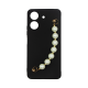 Vivid Silicone Case Pearl Chain Redmi Note 13 5G Black Vivid Silicone Case Pearl Chain Redmi Note 13 5G Black