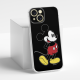 Disney Case Apple iPhone 15 Mickey Full Print Smiley Black Disney Case Apple iPhone 15 Mickey Full Print Smiley Black