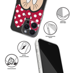 Disney Case Apple iPhone 15 Pro Max Minnie Full Print Surprise Black