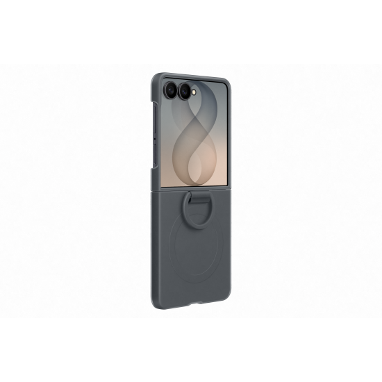 Samsung Silicone Ring Magnet Case Galaxy Z Flip 8 Black