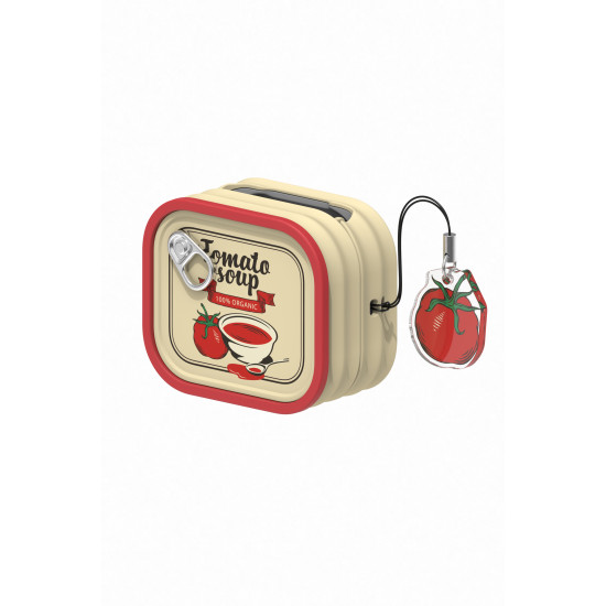 Samsung Clip Case Food Can Case Galaxy Buds 4/4 Pro Red