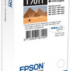 Ink Epson T70114010 Black with pigment ink -Size XXL