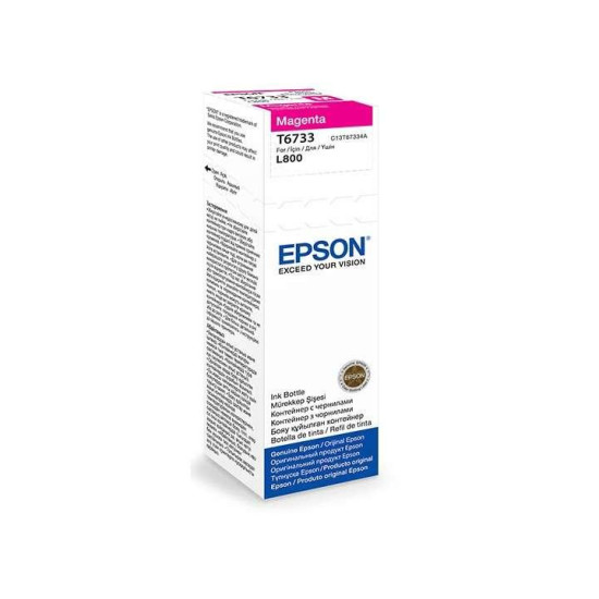 Ink Epson T67334A Magenta in bottle (70ml) Dye Colour Ink Ink Epson T67334A Magenta in bottle (70ml) Dye Colour Ink