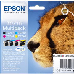 Ink Epson T0715 C13T07154020 Multipack 4 Colours