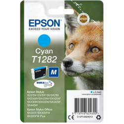 Ink Epson T12824011 Cyan with pigment ink new series Fox-Size M