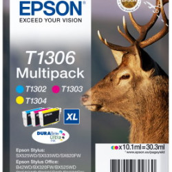Ink Epson T13064010 MultiPack 3 Ink Crtr new series Stag-Size XL