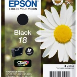 Ink Epson T180140 Black with pigment ink