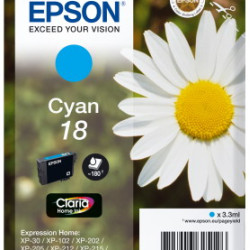 Ink Epson T180240 Cyan with pigment ink