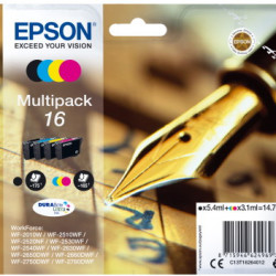 Ink Epson T162640 Multipack 4Colors (Black - Cyan - Magenta - Yellow)