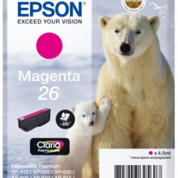 Ink Epson T261340 Magenta with pigment ink