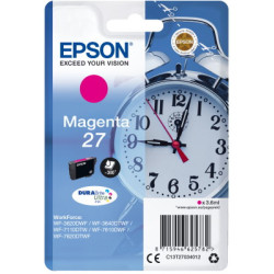 Ink Epson 27 C13T27034010 Magenta Crtr -300Pgs - 3.6ml