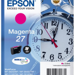 Ink Epson 27 C13T27034010 Magenta Crtr -300Pgs - 3.6ml