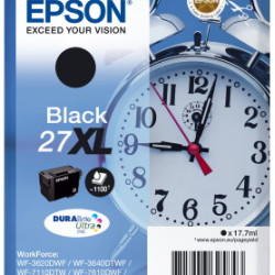 Ink Epson 27XL C13T27114010 Black Crtr -1100Pgs - 17.7ml
