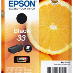 Ink Epson 33 C13T33314012 Claria Premium  Black - 6.4ml