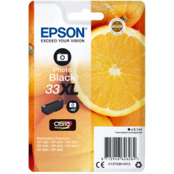 Ink Epson 33XL C13T33614012  Claria Premium  Photo Black 8.1ml