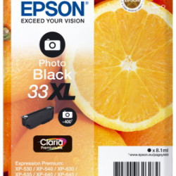 Ink Epson 33XL C13T33614012  Claria Premium  Photo Black 8.1ml