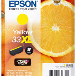 Ink Epson 33XL C13T33644012 Claria Premium  Yellow 8.9ml