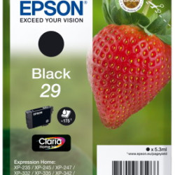 Ink Epson 29 C13T29814012 Claria Home  Black  - 5.3ml