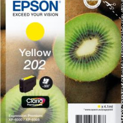Ink Epson T02F44 C13T02F44010 Yellow - 4.1ml