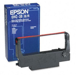 Ribbon Epson C43S015376 ERC-38 Black,Red